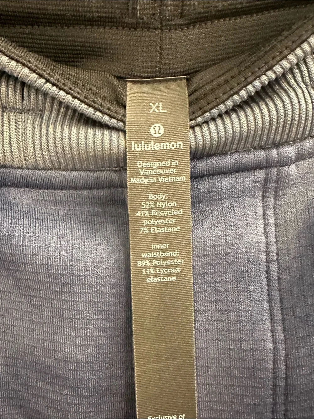 Lululemon Textured Tech Pant Size XL